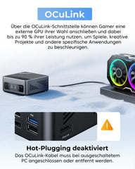 ACEMAGIC F5A AMD Ryzen 7 H255 Mini PC