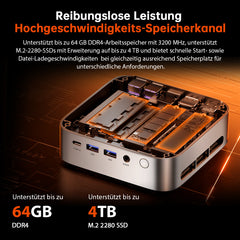 ACEMAGIC K1 AMD Ryzen 3 4300U Mini PC