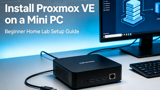 Proxmox VE auf einem Mini PC installieren: Vollständige Schritt-für-Schritt-Anleitung
