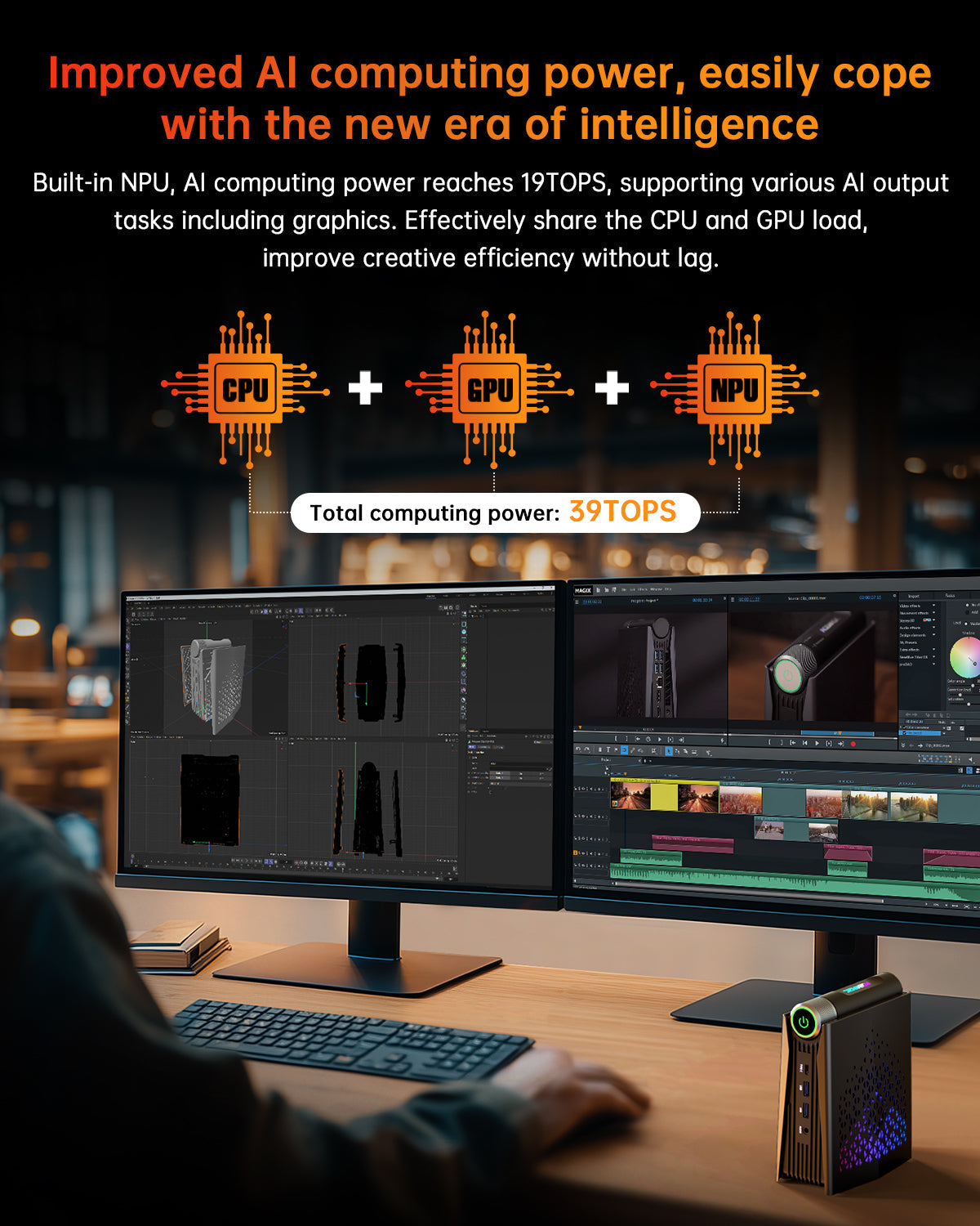 ACEMAGIC S3A AMD Ryzen 9 8945HS Mini PC