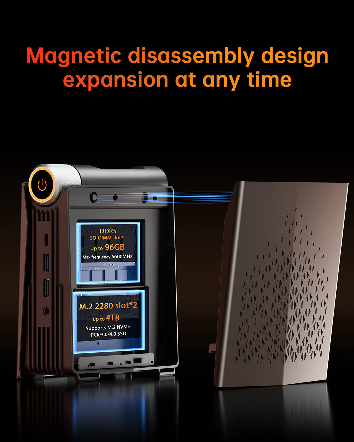 ACEMAGIC S3A AMD Ryzen 9 8945HS Mini PC
