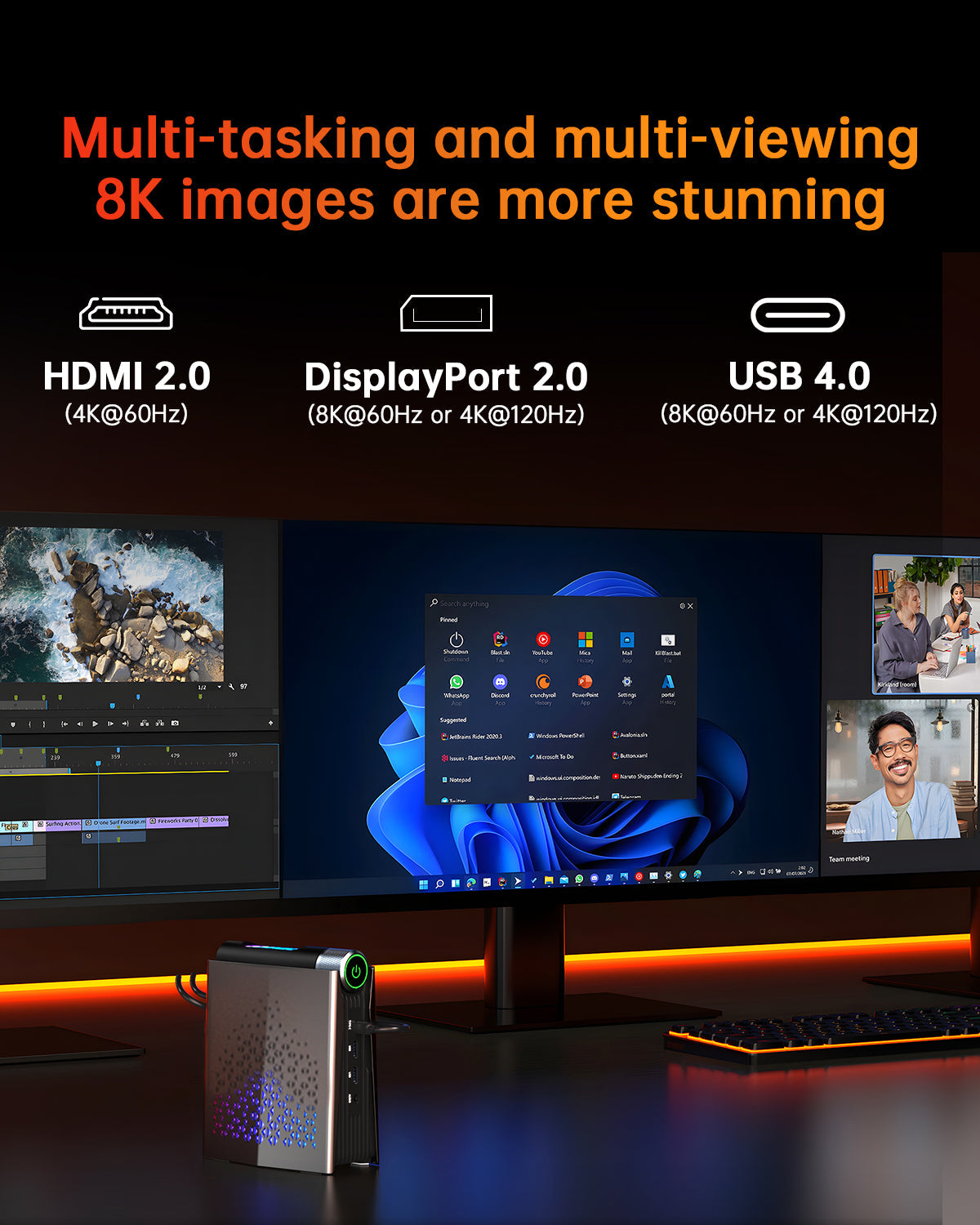 ACEMAGIC S3A AMD Ryzen 9 8945HS Mini PC