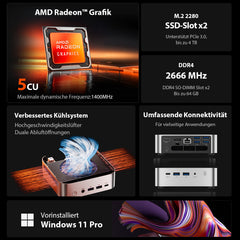 ACEMAGIC K1 AMD Ryzen 3 4300U Mini PC