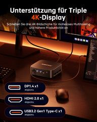 ACEMAGIC K1 AMD Ryzen 3 3300U/4300U/R2544 Mini PC